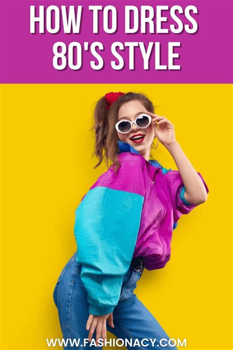 how to dress 80s style.
